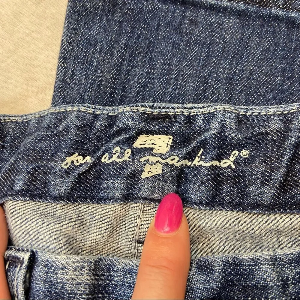 7 For All Mankind Ladies Boot Cut Medium Wash Jeans‎ Size 26